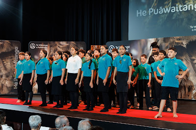 Photo from the TWoA Whirikoka 2024 Graduation (Gisborne), held at the War Memorial Theatre, Gisborne, East Coast, New Zealand on Wednesday 10 April, 2024. Photo by Mike Walen / KeyImagery Photography. Copyright: © Te Wānanga o Aotearoa.