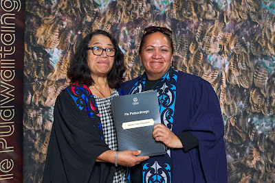 Photo from the TWoA Waiariki 2023 Graduations (Kawerau), held at  Rautahi Marae, Kawerau, Bay of Plenty, New Zealand on Friday, 2 June, 2023. Photo: Alick Saunders for KeyImagery Photography. Copyright: © Te Wānanga o Aotearoa.