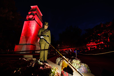 Photo from the Anzac Day 2025 Dawn Service held at Memorial Park in Hamilton, Waikato, New Zealand on Friday, 25 April, 2025. Photography by Mike Walen / KeyImagery Photography. Copyright: © 2025 Hamilton City Council.