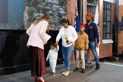 Photo from the HCC NZ Citizenship Ceremony 1 (Morning) held at The Atrium, Wintec/Te Pukenga, Hamilton, Waikato, New Zealand at 10:00am on Monday, 12 August, 2024. Photo: Mike Walen / KeyImagery Photography. Copyright: © Hamilton City Council.