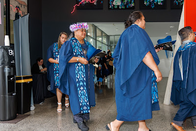 Photo from Ceremony 2 of the TWoA Tāmaki Makaurau 2025 Graduations (March 2025) held at the Mangere Arts Centre in Auckland, New Zealand on Wednesday, 12 March, 2025. Photo by Mike Walen / KeyImagery Photography. Copyright: © 2025 Te Wānanga o Aotearoa.