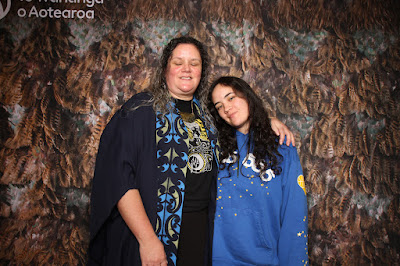 Booth photo from the TWoA Tainui 2023 Graduations (Ceremony 2 - Wednesday Afternoon), held at Hamilton Boys High School, Hamilton, Waikato, New Zealand on Wednesday, 19 April 2023. Photo: InstaBooth by KeyImagery Photography. Copyright: © Te Wānanga o Aotearoa.