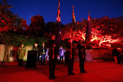 Photo from the Anzac Day 2025 Dawn Service held at Memorial Park in Hamilton, Waikato, New Zealand on Friday, 25 April, 2025. Photography by Mike Walen / KeyImagery Photography. Copyright: © 2025 Hamilton City Council.