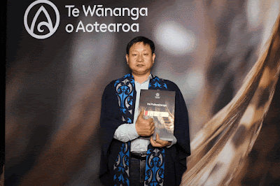 Booth photo from Ceremony 1 of the TWoA Tāmaki Makaurau 2025 Graduations (November Ceremonies) held at Church Unlimited, Glendene, Auckland, New Zealand at 12pm on Tuesday, 11 November, 2025. Photography by InstaBooth / KeyImagery Photography. Copyright: © 2025 Te Wānanga o Aotearoa.