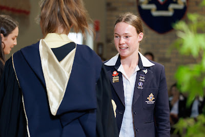 Photo from the Waikato Diocesan Senior Prize-giving 2023 held at Waikato Diocesan School for Girls, Hamilton, New Zealand, on Thursday 26 October 2023.  Photo: Mike Walen / KeyImagery Photography. Copyright: © Waikato Diocesan School for Girls.