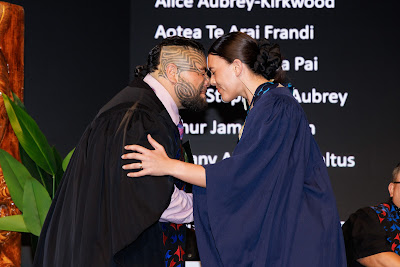 Photo from Ceremony 2 of the TWoA Tāmaki Makaurau 2025 Graduations (May 2025) held at the Mangere Arts Centre in Auckland, New Zealand on Monday, 26 May, 2025. Photo by Mike Walen / KeyImagery Photography. Copyright: © 2025 Te Wānanga o Aotearoa.