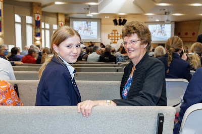 Photo from Grandparents' Day at Waikato Diocesan School for Girls, Hamilton, New Zealand on Friday, 9 December, 2022. Photography: Mike Walen / KeyImagery Photography. Copyright: © Waikato Diocesan School for Girls.