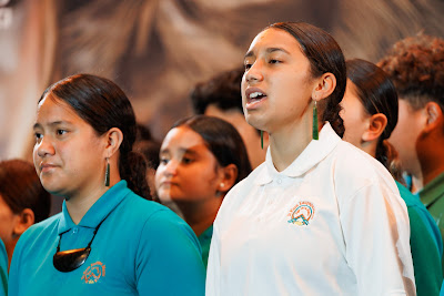 Photo from the TWoA Whirikoka 2024 Graduation (Gisborne), held at the War Memorial Theatre, Gisborne, East Coast, New Zealand on Wednesday 10 April, 2024. Photo by Mike Walen / KeyImagery Photography. Copyright: © Te Wānanga o Aotearoa.