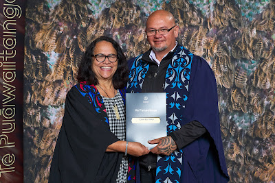 Photo from the TWoA Waiariki 2023 Graduations (Kawerau), held at  Rautahi Marae, Kawerau, Bay of Plenty, New Zealand on Friday, 2 June, 2023. Photo: Alick Saunders for KeyImagery Photography. Copyright: © Te Wānanga o Aotearoa.