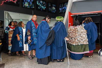 Photo from Ceremony 2 of the TWoA Tāmaki Makaurau 2025 Graduations (March 2025) held at the Mangere Arts Centre in Auckland, New Zealand on Wednesday, 12 March, 2025. Photo by Mike Walen / KeyImagery Photography. Copyright: © 2025 Te Wānanga o Aotearoa.