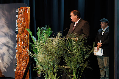 Photo from the TWoA Whirikoka 2024 Graduation (Gisborne), held at the War Memorial Theatre, Gisborne, East Coast, New Zealand on Wednesday 10 April, 2024. Photo by Mike Walen / KeyImagery Photography. Copyright: © Te Wānanga o Aotearoa.