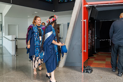 Photo from Ceremony 2 of the TWoA Tāmaki Makaurau 2025 Graduations (March 2025) held at the Mangere Arts Centre in Auckland, New Zealand on Wednesday, 12 March, 2025. Photo by Mike Walen / KeyImagery Photography. Copyright: © 2025 Te Wānanga o Aotearoa.