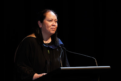 Photo from the TWoA Tāmaki Makaurau 2023 Graduations (Ceremony 1 @ 10am), held at the Due Drop Events Centre, Manukau, Auckland, New Zealand on Wednesday, 7 June, 2023. Photo: Mike Walen / KeyImagery Photography. Copyright: © Te Wānanga o Aotearoa.