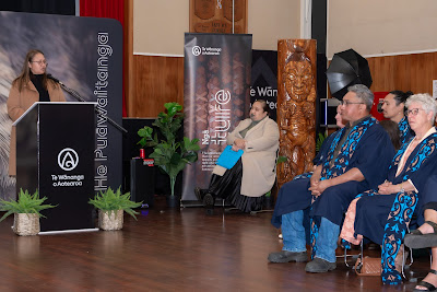 Photo from the TWoA Te Tai Tokerau 2024 Graduation (Kaitaia), held at Te Ahu in Kaitaia, Northland, New Zealand on Wednesday, 8 May, 2024. Photo by Alick Saunders for KeyImagery Photography. Copyright: © Te Wānanga o Aotearoa.
