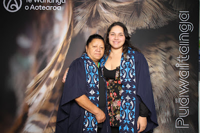 Booth photo from the TWoA Waiariki 2024 Graduations (Kawerau), held at Rautahi Marae, Kawerau, Bay of Plenty, New Zealand on Friday, 17 May, 2023. Photo: InstaBooth by KeyImagery Photography. Copyright: © Te Wānanga o Aotearoa.