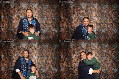 Booth photo from the TWoA Tainui 2023 Graduations (Ceremony 2 - Wednesday Afternoon), held at Hamilton Boys High School, Hamilton, Waikato, New Zealand on Wednesday, 19 April 2023. Photo: InstaBooth by KeyImagery Photography. Copyright: © Te Wānanga o Aotearoa.