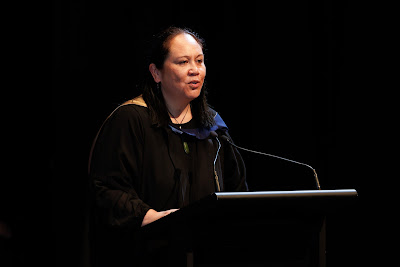 Photo from the TWoA Tāmaki Makaurau 2023 Graduations (Ceremony 1 @ 10am), held at the Due Drop Events Centre, Manukau, Auckland, New Zealand on Wednesday, 7 June, 2023. Photo: Mike Walen / KeyImagery Photography. Copyright: © Te Wānanga o Aotearoa.