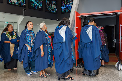 Photo from Ceremony 2 of the TWoA Tāmaki Makaurau 2025 Graduations (March 2025) held at the Mangere Arts Centre in Auckland, New Zealand on Wednesday, 12 March, 2025. Photo by Mike Walen / KeyImagery Photography. Copyright: © 2025 Te Wānanga o Aotearoa.