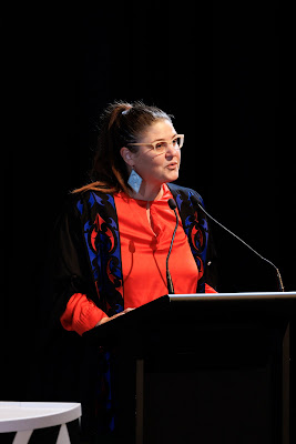 Photo from the TWoA Tāmaki Makaurau 2023 Graduations (Ceremony 1 @ 10am), held at the Due Drop Events Centre, Manukau, Auckland, New Zealand on Wednesday, 7 June, 2023. Photo: Mike Walen / KeyImagery Photography. Copyright: © Te Wānanga o Aotearoa.