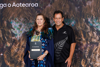 Photo from the TWoA Tāmaki Makaurau 2023 November Graduations (Ceremony 1 @ 1pm), held at the Due Drop Events Centre, Manukau, Auckland, New Zealand on Tuesday, 28 November, 2023. Photo: Mike Walen / KeyImagery Photography. Copyright: © Te Wānanga o Aotearoa.