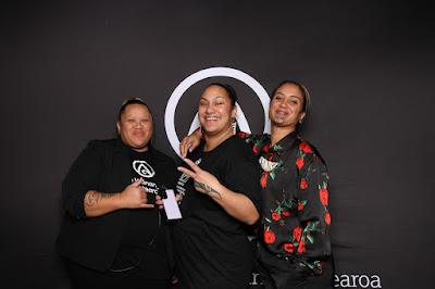Photo from the TWoA Tāmaki Makaurau 2023 Graduations (Ceremony 6 @ 8pm), held at the Due Drop Events Centre, Manukau, Auckland, New Zealand on Thursday, 8 June, 2023. Photo: InstaBooth by KeyImagery Photography. Copyright: © Te Wānanga o Aotearoa.