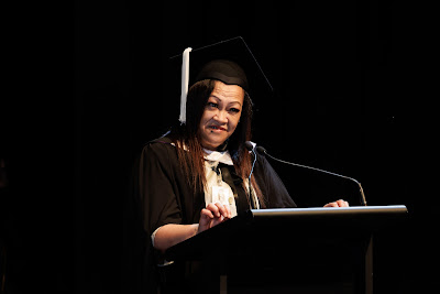 Photo from the TWoA Tāmaki Makaurau 2023 Graduations (Ceremony 1 @ 10am), held at the Due Drop Events Centre, Manukau, Auckland, New Zealand on Wednesday, 7 June, 2023. Photo: Mike Walen / KeyImagery Photography. Copyright: © Te Wānanga o Aotearoa.