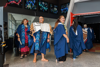 Photo from Ceremony 2 of the TWoA Tāmaki Makaurau 2025 Graduations (March 2025) held at the Mangere Arts Centre in Auckland, New Zealand on Wednesday, 12 March, 2025. Photo by Mike Walen / KeyImagery Photography. Copyright: © 2025 Te Wānanga o Aotearoa.