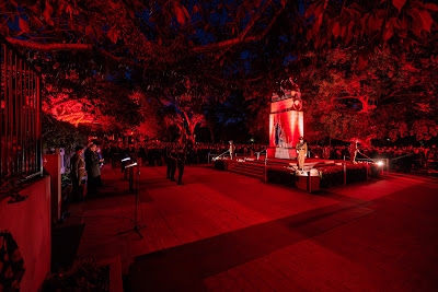 Photo from the Anzac Day 2025 Dawn Service held at Memorial Park in Hamilton, Waikato, New Zealand on Friday, 25 April, 2025. Photography by Mike Walen / KeyImagery Photography. Copyright: © 2025 Hamilton City Council.