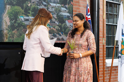 Photo from the HCC NZ Citizenship Ceremony 1 (Morning) held at The Atrium, Wintec/Te Pukenga, Hamilton, Waikato, New Zealand at 10:00am on Monday, 12 August, 2024. Photo: Mike Walen / KeyImagery Photography. Copyright: © Hamilton City Council.