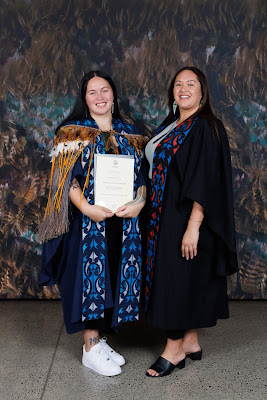 Photo from the TWoA Tāmaki Makaurau 2023 Graduations (Ceremony 5 @ 3pm), held at the Due Drop Events Centre, Manukau, Auckland, New Zealand on Thursday, 8 June, 2023. Photo: Mike Walen / KeyImagery Photography. Copyright: © Te Wānanga o Aotearoa.