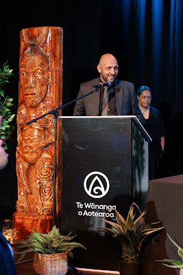 Photo from Ceremony 2 of the TWoA Tāmaki Makaurau 2025 Graduations (March 2025) held at the Mangere Arts Centre in Auckland, New Zealand on Wednesday, 12 March, 2025. Photo by Mike Walen / KeyImagery Photography. Copyright: © 2025 Te Wānanga o Aotearoa.