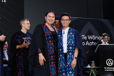 Photo from the TWoA Tāmaki Makaurau 2024 Graduations (Ceremony 5 @ 2pm), held at Church Unlimited, Glendene, Auckland, New Zealand on Wednesday, 26 June, 2024. Photo: Mike Walen / KeyImagery Photography. Copyright: © Te Wānanga o Aotearoa.