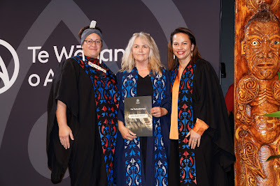 Photo from Ceremony 2 of the TWoA Tāmaki Makaurau 2025 Graduations (May 2025) held at the Mangere Arts Centre in Auckland, New Zealand on Monday, 26 May, 2025. Photo by Mike Walen / KeyImagery Photography. Copyright: © 2025 Te Wānanga o Aotearoa.
