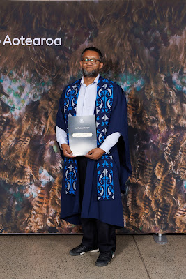 Photo from the TWoA Tāmaki Makaurau 2023 November Graduations (Ceremony 1 @ 1pm), held at the Due Drop Events Centre, Manukau, Auckland, New Zealand on Tuesday, 28 November, 2023. Photo: Mike Walen / KeyImagery Photography. Copyright: © Te Wānanga o Aotearoa.