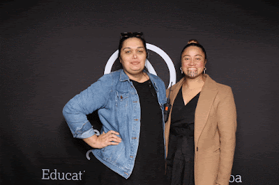 Photo from the TWoA Tāmaki Makaurau 2023 Graduations (Ceremony 6 @ 8pm), held at the Due Drop Events Centre, Manukau, Auckland, New Zealand on Thursday, 8 June, 2023. Photo: InstaBooth by KeyImagery Photography. Copyright: © Te Wānanga o Aotearoa.
