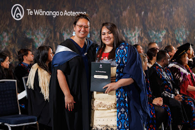 Photo from the TWoA Tāmaki Makaurau 2023 November Graduations (Ceremony 1 @ 1pm), held at the Due Drop Events Centre, Manukau, Auckland, New Zealand on Tuesday, 28 November, 2023. Photo: Mike Walen / KeyImagery Photography. Copyright: © Te Wānanga o Aotearoa.