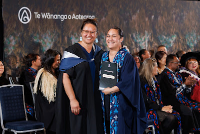Photo from the TWoA Tāmaki Makaurau 2023 November Graduations (Ceremony 1 @ 1pm), held at the Due Drop Events Centre, Manukau, Auckland, New Zealand on Tuesday, 28 November, 2023. Photo: Mike Walen / KeyImagery Photography. Copyright: © Te Wānanga o Aotearoa.