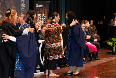 Photo from the TWoA Tāmaki Makaurau 2023 Graduations (Ceremony 4 @ 10am), held at the Due Drop Events Centre, Manukau, Auckland, New Zealand on Thursday, 8 June, 2023. Photo: Mike Walen / KeyImagery Photography. Copyright: © Te Wānanga o Aotearoa.