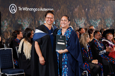 Photo from the TWoA Tāmaki Makaurau 2023 November Graduations (Ceremony 1 @ 1pm), held at the Due Drop Events Centre, Manukau, Auckland, New Zealand on Tuesday, 28 November, 2023. Photo: Mike Walen / KeyImagery Photography. Copyright: © Te Wānanga o Aotearoa.