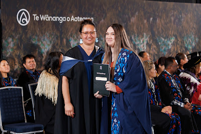 Photo from the TWoA Tāmaki Makaurau 2023 November Graduations (Ceremony 1 @ 1pm), held at the Due Drop Events Centre, Manukau, Auckland, New Zealand on Tuesday, 28 November, 2023. Photo: Mike Walen / KeyImagery Photography. Copyright: © Te Wānanga o Aotearoa.