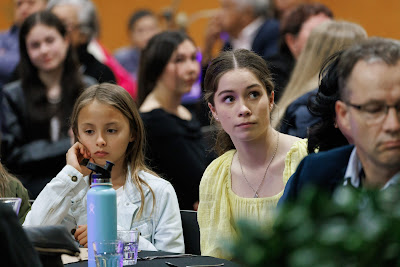 Photo from the Waikato Diocesan Whānau Dinner 2022 held in the school gym at Waikato Diocesan, Hamilton, New Zealand. Taken: Friday, 9 September 2022. Photography: Mike Walen / KeyImagery Photography. Copyright: © Waikato Diocesan School for Girls.