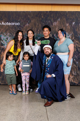 Photo from the TWoA Tāmaki Makaurau 2023 November Graduations (Ceremony 1 @ 1pm), held at the Due Drop Events Centre, Manukau, Auckland, New Zealand on Tuesday, 28 November, 2023. Photo: Mike Walen / KeyImagery Photography. Copyright: © Te Wānanga o Aotearoa.