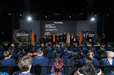 Photo from the TWoA Tāmaki Makaurau 2024 Graduations (Ceremony 3 @ 2pm), held at Church Unlimited, Glendene, Auckland, New Zealand on Tuesday, 25 June, 2024. Photo: Mike Walen / KeyImagery Photography. Copyright: © Te Wānanga o Aotearoa.