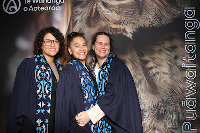 Photo from the TWoA Waiariki 2025 Graduation (Kawerau), held at the Rautahi Marae in Kawerau, Bay of Plenty, New Zealand on Friday, 16 May, 2025. Photo: InstaBooth by KeyImagery Photography. Copyright: © 2025 Te Wānanga o Aotearoa.