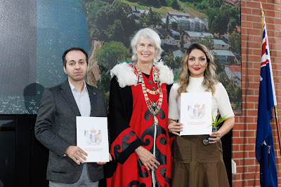 Photo from the HCC NZ Citizenship Ceremony 1 (Morning) held at The Atrium, Wintec/Te Pukenga, Hamilton, Waikato, New Zealand at 10:00am on Monday, 15 April, 2024. Photo: Mike Walen / KeyImagery Photography. Copyright: © Hamilton City Council.