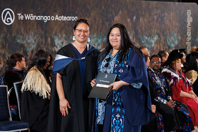 Photo from the TWoA Tāmaki Makaurau 2023 November Graduations (Ceremony 1 @ 1pm), held at the Due Drop Events Centre, Manukau, Auckland, New Zealand on Tuesday, 28 November, 2023. Photo: Mike Walen / KeyImagery Photography. Copyright: © Te Wānanga o Aotearoa.
