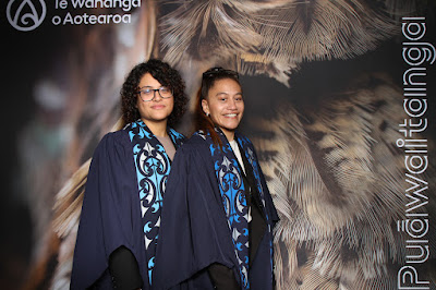 Photo from the TWoA Waiariki 2025 Graduation (Kawerau), held at the Rautahi Marae in Kawerau, Bay of Plenty, New Zealand on Friday, 16 May, 2025. Photo: InstaBooth by KeyImagery Photography. Copyright: © 2025 Te Wānanga o Aotearoa.