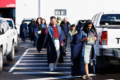 Photo from Ceremony 3 of the TWoA Tāmaki Makaurau 2025 Graduations (May 2025) held at the Mangere Arts Centre in Auckland, New Zealand on Tuesdday, 27 May, 2025. Photo by Mike Walen / KeyImagery Photography. Copyright: © 2025 Te Wānanga o Aotearoa.