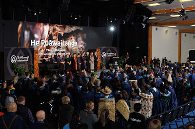 Photo from the TWoA Tāmaki Makaurau 2024 Graduations (Ceremony 3 @ 2pm), held at Church Unlimited, Glendene, Auckland, New Zealand on Tuesday, 25 June, 2024. Photo: Mike Walen / KeyImagery Photography. Copyright: © Te Wānanga o Aotearoa.