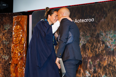 Photo from the TWoA Waiariki 2023 Graduations (Tauranga Moana), held at Bethlehem Baptist Church, Tauranga, Bay of Plenty, New Zealand on Friday, 5 May, 2023. Photo: Mike Walen / KeyImagery Photography. Copyright: © Te Wānanga o Aotearoa.